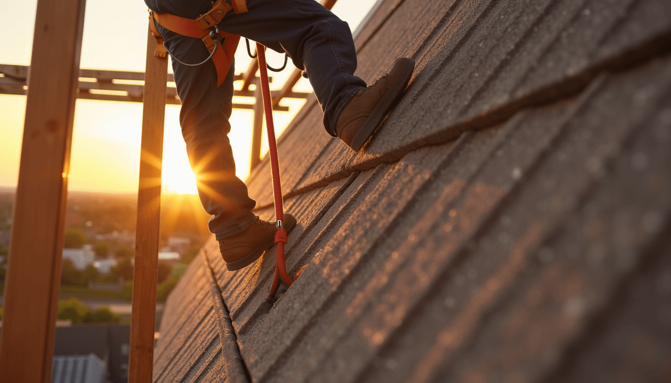 Residential Roofing Contractors Pros team at work